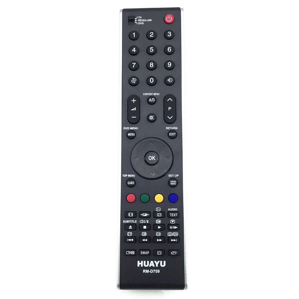 Afstandsbediening Voor Toshiba Tv Compatibel Met CT-90288 CT-90287 CT-90337 CT-90301 Engels Knoppen Huayu