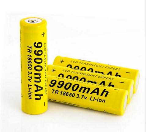 Brand Gtf 18650 Batterij 3.7V 9900 Mah Oplaadbare Li-Ion Batterij Voor Led Zaklamp Batterij 18650 Batterij