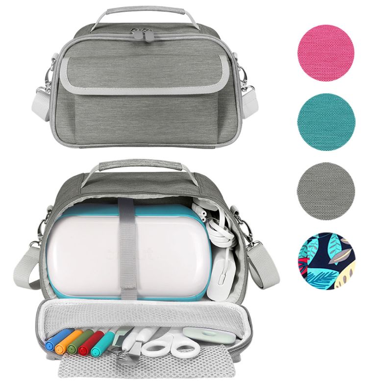 Travel Portable Handbags with Pockets Carrying Case Cover Storage Box Shulder Bag for Cricut Joy Machine Accessories: GY