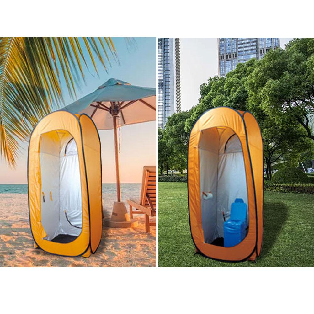Pop-Up Pod Privacy Tent Instant Portable Outdoor Tent Vertical Horizontal Rain Shelter For Camping Beach Fishing Hiking Travel
