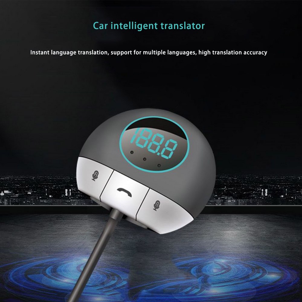 Portable Voice Translator USB 38 Language A2DP Two-Way Real Time Language Interpreter Bluetooth Wireless Translation Machine