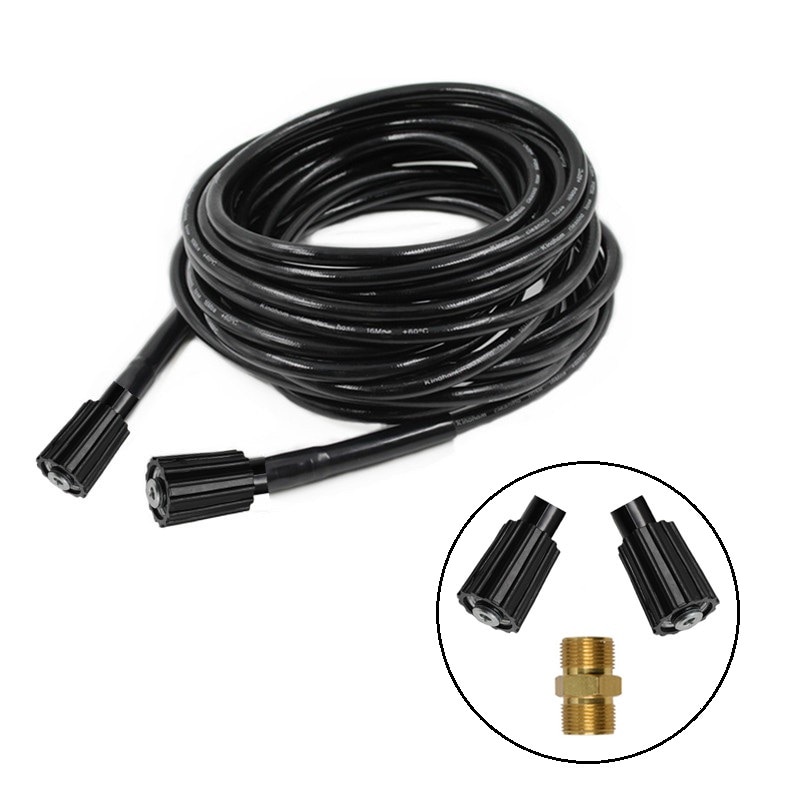 10 Meters Pressure Washer Extension Hose Pipe For Karcher K HD HDS Elitech Interskol HUTER Washer Outlet