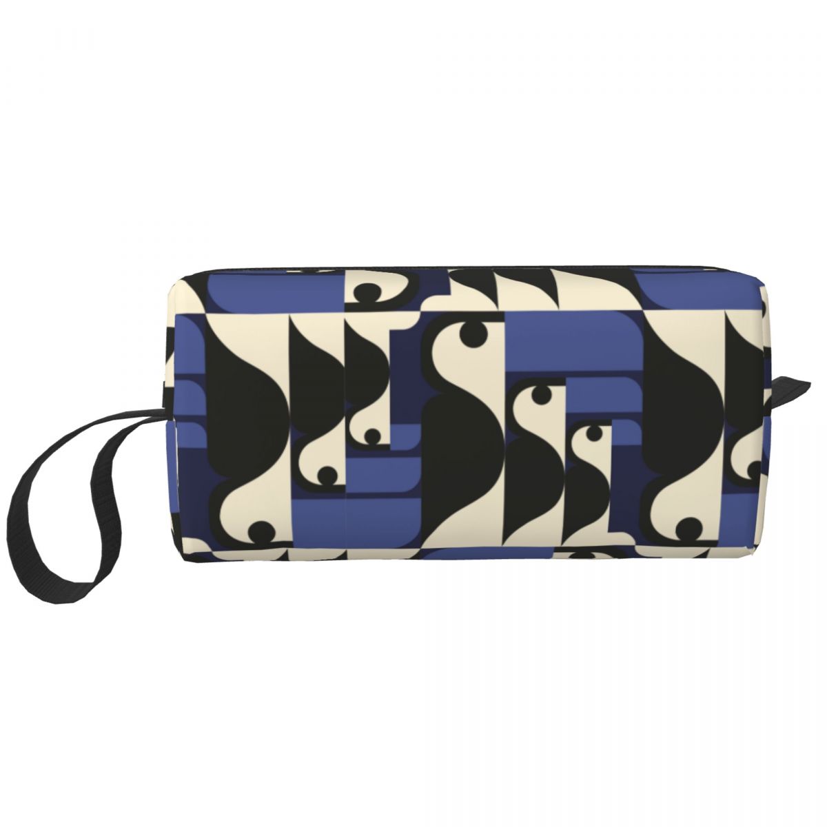 Custom Cute Print Green Dog Show Travel Toiletry Bag Orla Kiely Cosmetic Makeup Organizer Beauty Storage Bags Dopp Kit Case Box: Khaki