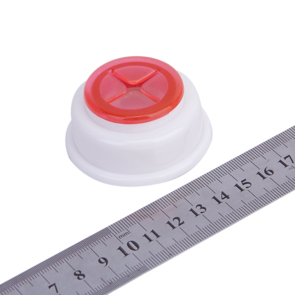 2Pcs Roze Doek Theedoek Houder Rubber Push In
