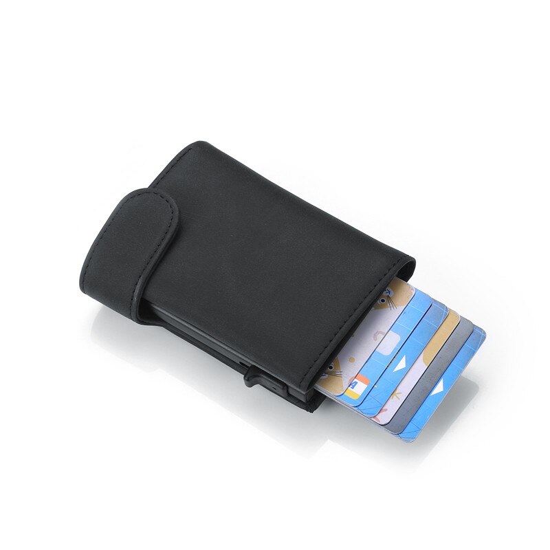 Zovyvol Rfid Anti-Diefstal Mannen Smart Wallet Credit Card Unisex Portemonnee Porte Carte Card Case Paspoorthouder