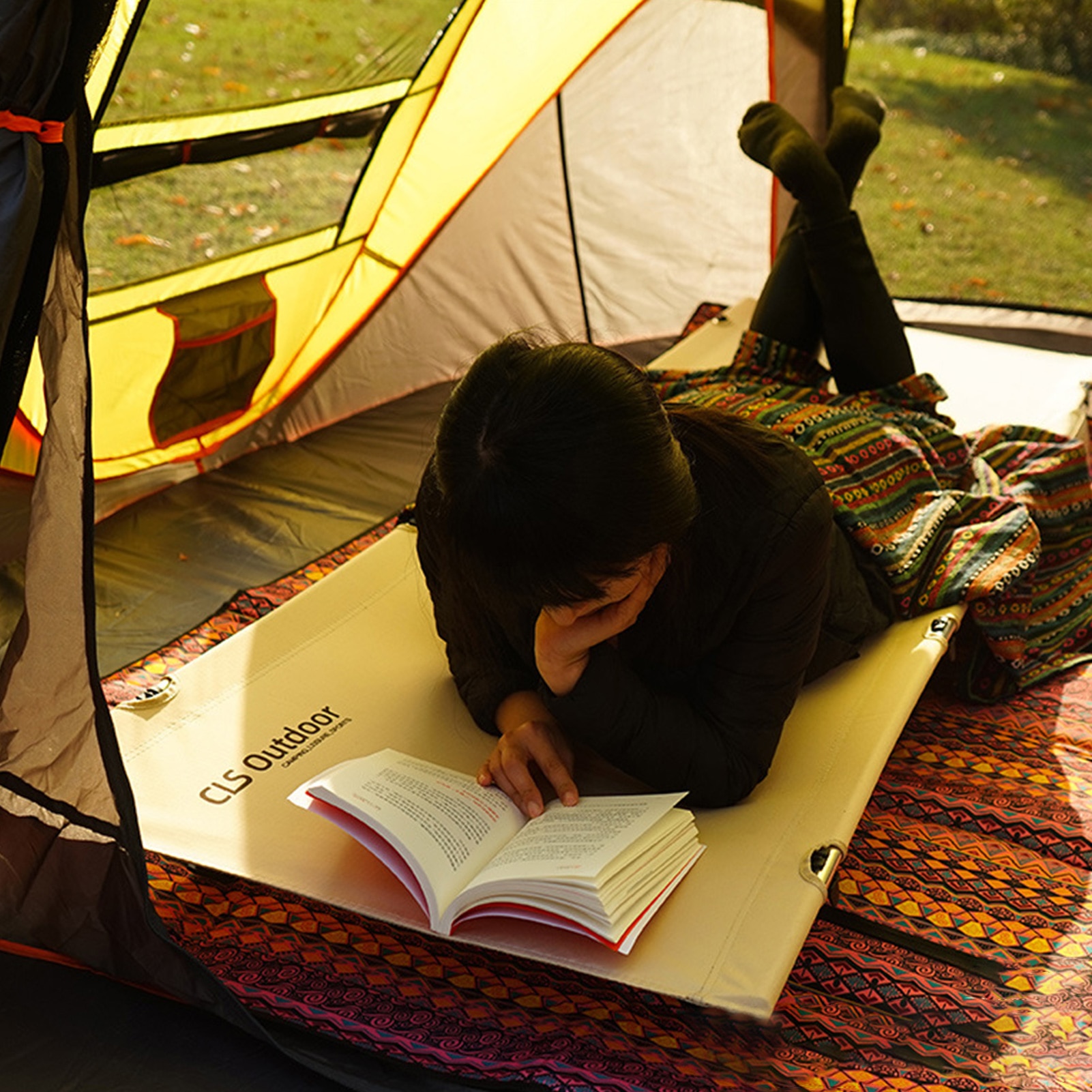 Camping Compact Folding Cot Bed Ultralichte Voor Outdoor Backpacken Camping Cot Bed Ultralight Opvouwbare Tent