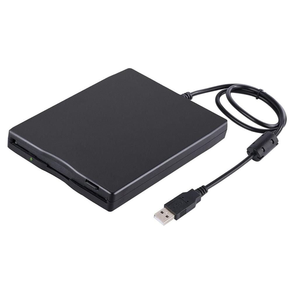 Zeadow 3.5" USB External Floppy Disk Drive Portable 1.44 MB FDD For PC Windows 2000/XP/Vista/7/8/10/Mac Plug And Play