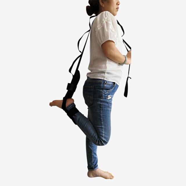 Aerial Yoga Rope,Jademall Yoga Stretching Strap-Leg Stretcher Strap, Strength Training Inversion Equipment Fitness Gymnastics Dance Back Pain Blue