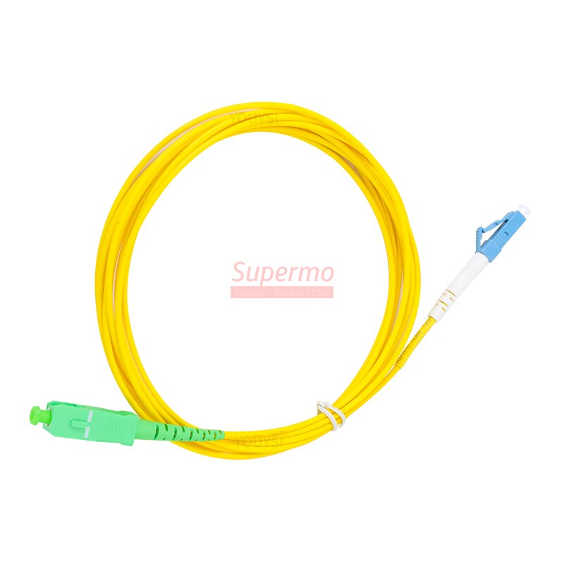 10PCS Simplex SC/APC-LC/UPC Fiber Optic Patch Cord Cable 1m/2m/3m/5m/10m Fiber Optic Jumper Cable 2.0mm