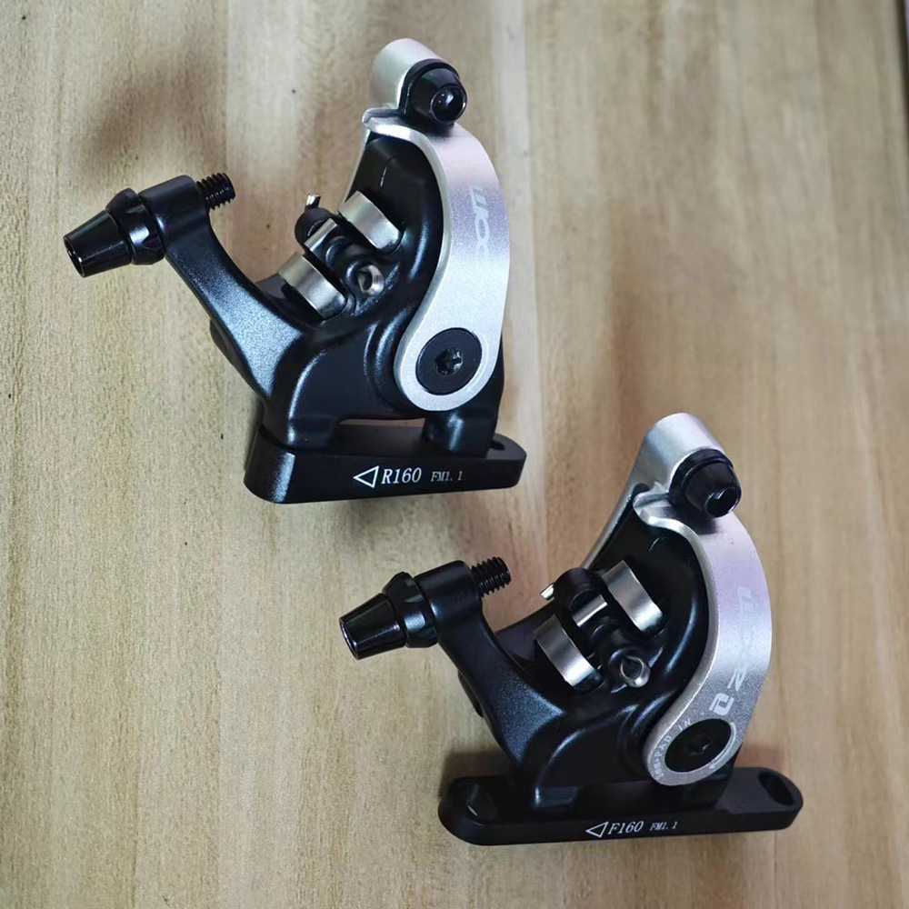 Zoom hb700 Bicycle brake Road bike mechanical brakes Mechanical caliper Double piston bilateral drive MD-C550 trp 140 160: PURPLE