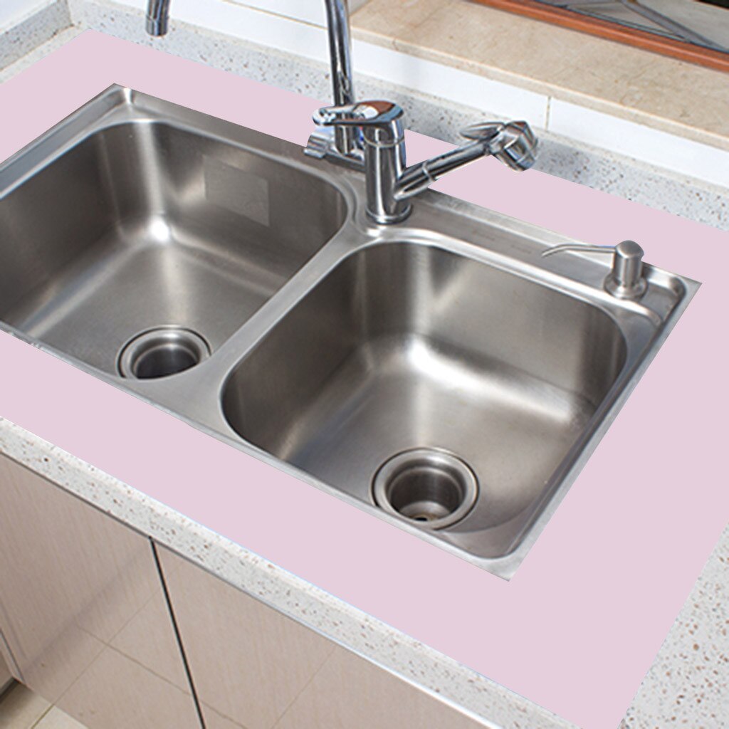 Kitchen Sink Waterproof Sticker Anti-mold Waterproof Tape Bathroom Countertop Toilet Gap Self-adhesive Seam Stickers decal #T1P
