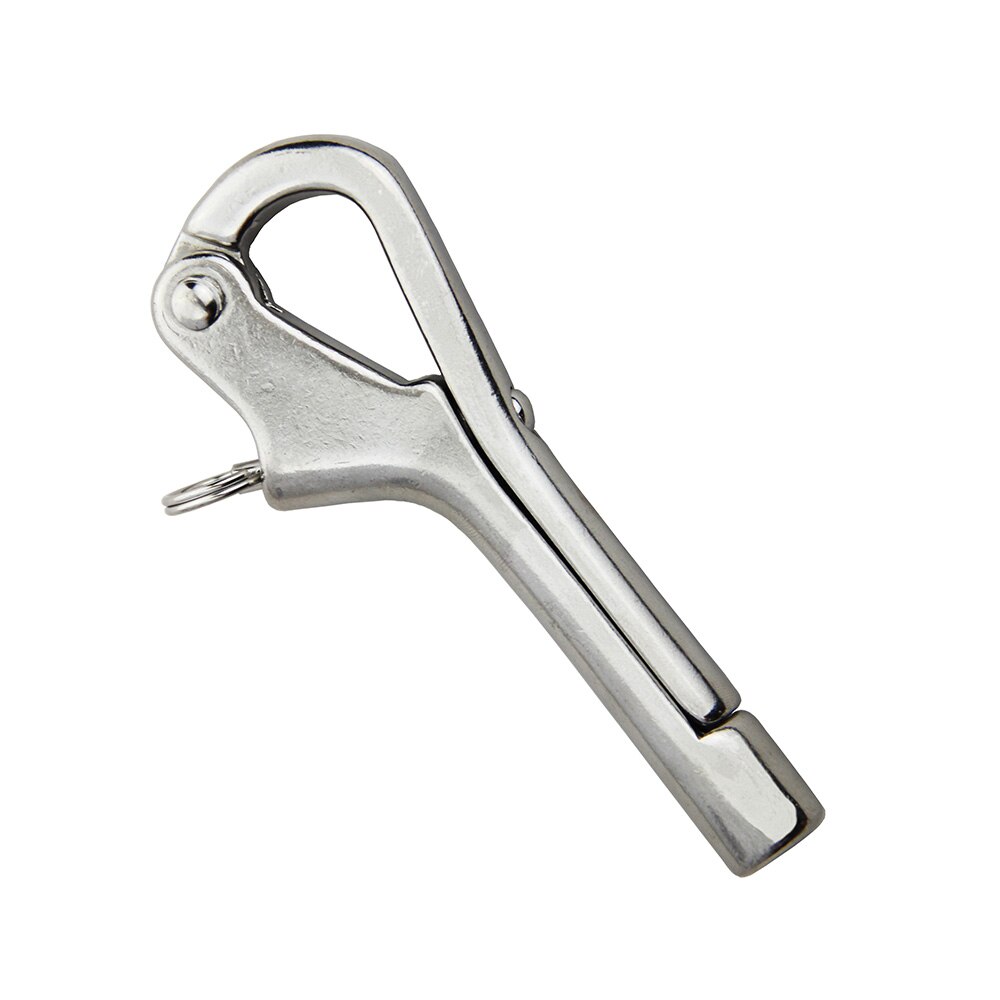 Neue 3&#39;&#39;/ 4&#39;&#39;/ 5&#39;&#39; Öffnende Pelikan Haken Schäkel 316 Edelstahl schnell Freisetzung Hand Schiene Geländer sup Gremium Zubehör: 3 Zoll