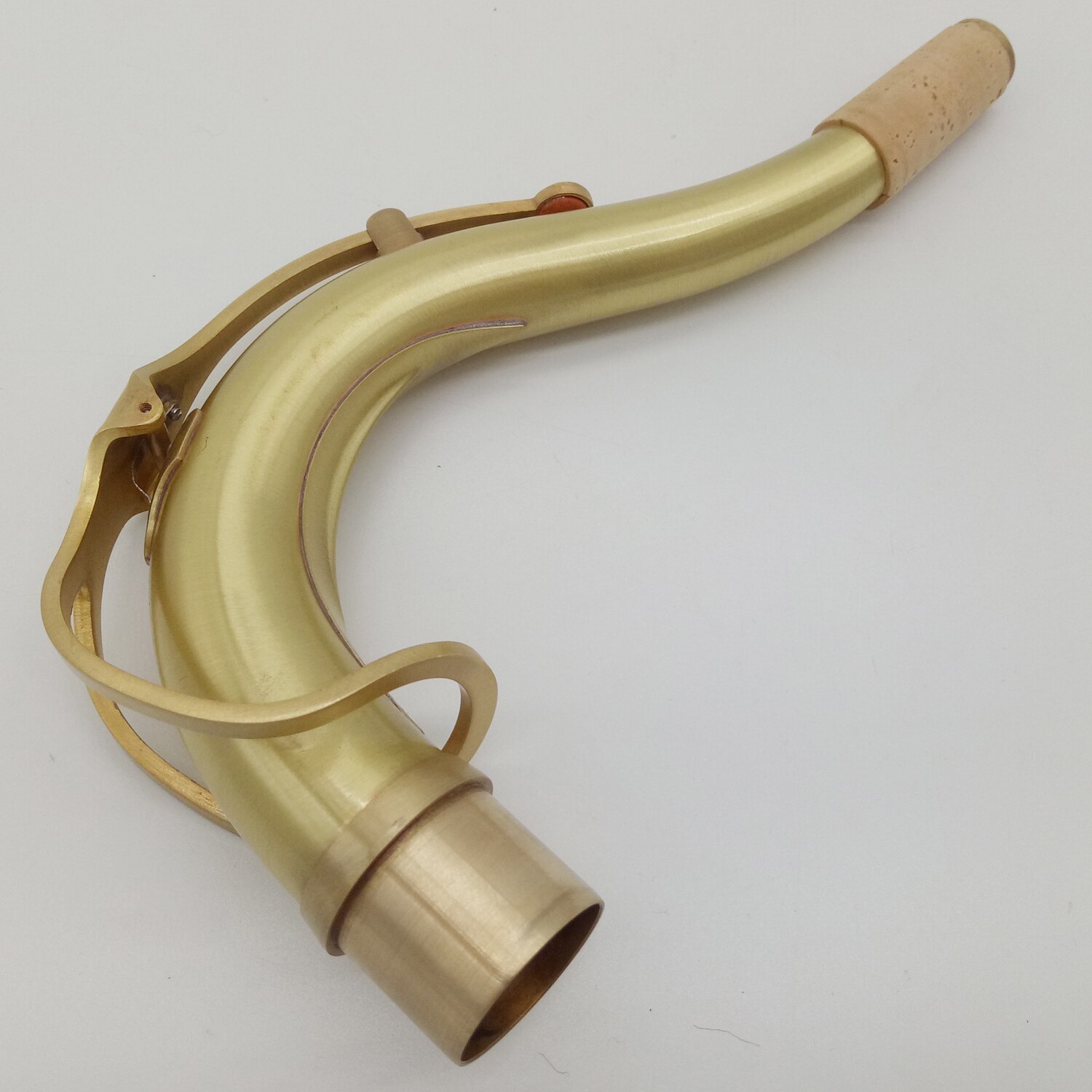 Muziekliefhebber clubinstrument tenorsaxofoon hals messing antiek koper simulatie brons saxofoon hals accessoires