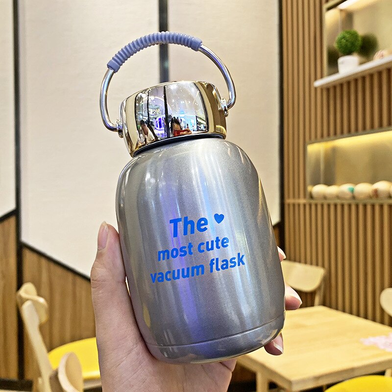 ALAZA 20oz Insulated Water Bottle With Straw - Cute Bulldog Design, Vacuum Stainless Steel, Leakproof - View #5