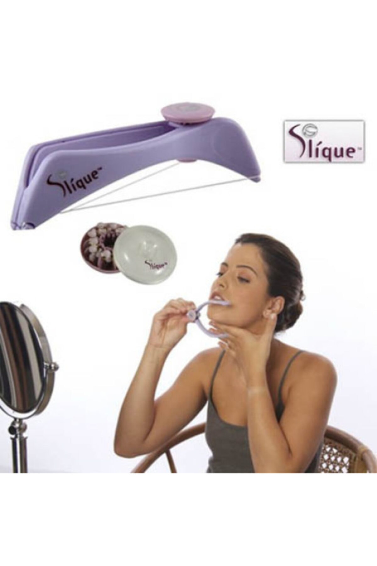 Mode Ontharing Ontharing Apparaat Praktische Trekkoord Epilator-Gezicht Trimmer Shaper-Praktische Vorm Gratis Shippin