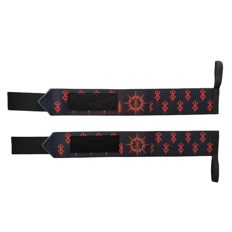 Weight Lifting Wrist Wraps Berserk Style Gym Strength Training Wrist Guard Straps for Men & Women Weightlifting Wrist Bracers: Yellow