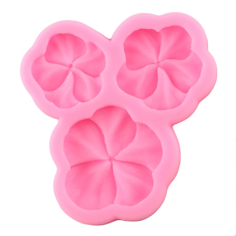 Pansy Flower Border Silicone Molds DIY Wedding Cupcake Topper Fondant Cake Decorating Tools Candy Clay Chocolate Gumpaste Moulds