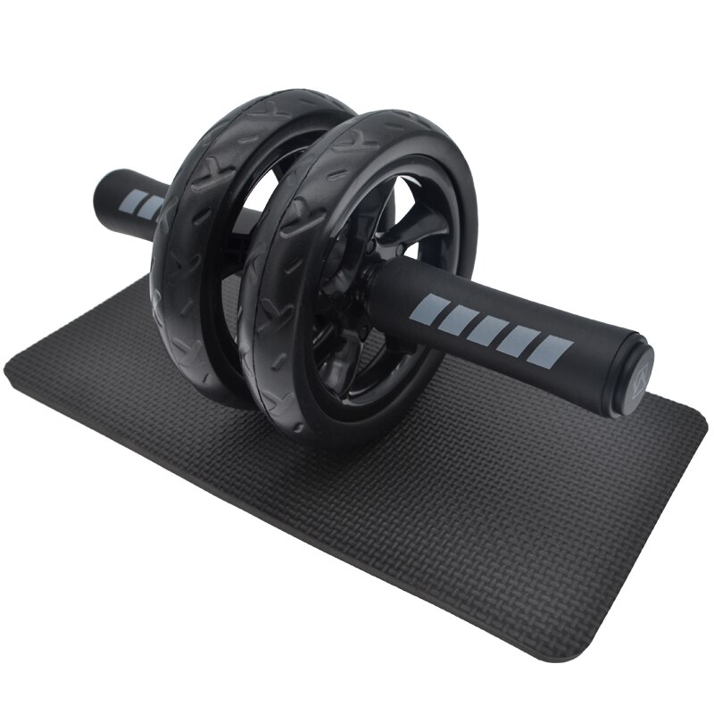 Ruedas abdominales con esterilla para hacer ejercicio, nueva rueda para mantener el peso, sin ruido, equipo de Fitness: Default Title