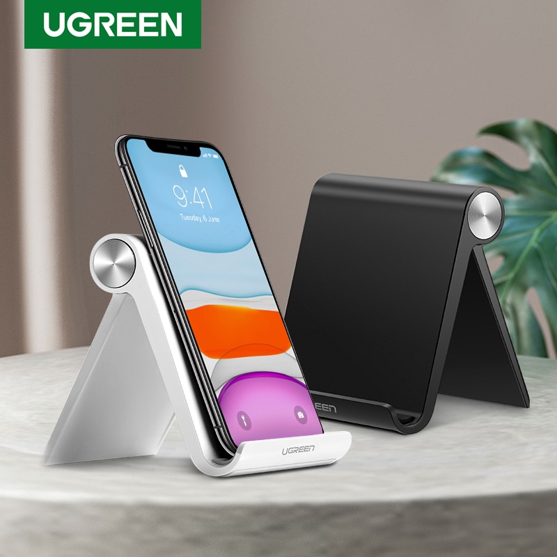 Ugreen Support de téléphone Support Mobile Smartphone Support de tablette pour iPhone bureau Support de téléphone Portable Support Portable Support Mobile