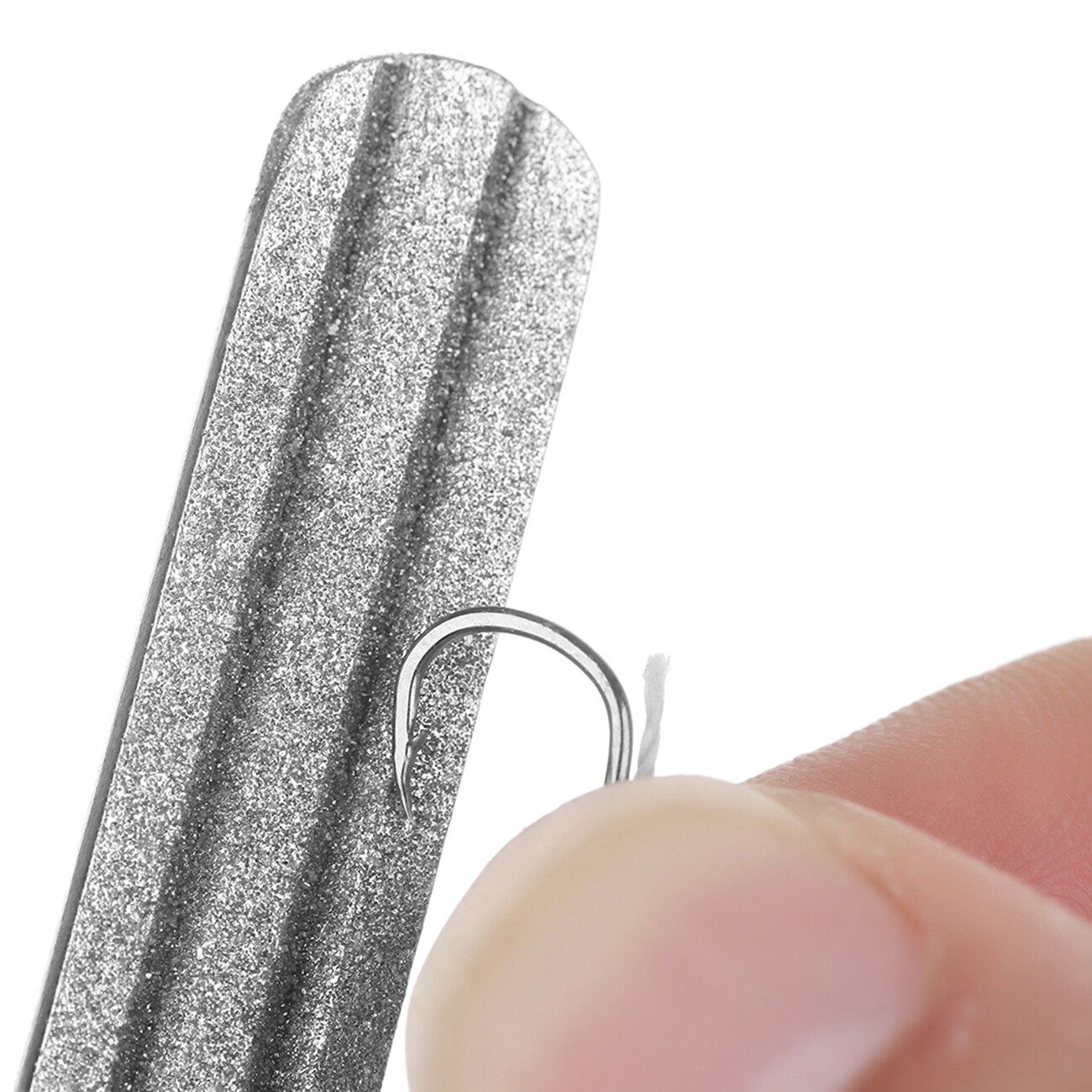 Vissen Haak Slijpen Draagbare Outdoor Dubbele Groef Hone Vissen Slijpen Haak Puntenslijper Vis Accessoires Tool