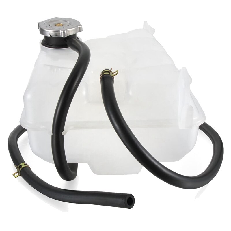 Depósito de refrigerante para radiador de motor de coche, accesorio con tapa compatible con Jeep Liberty 2002-2006, 52079788AE