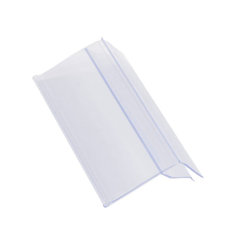 Plank Upc Ticket Label Houder Grips Op Glas: Top clip