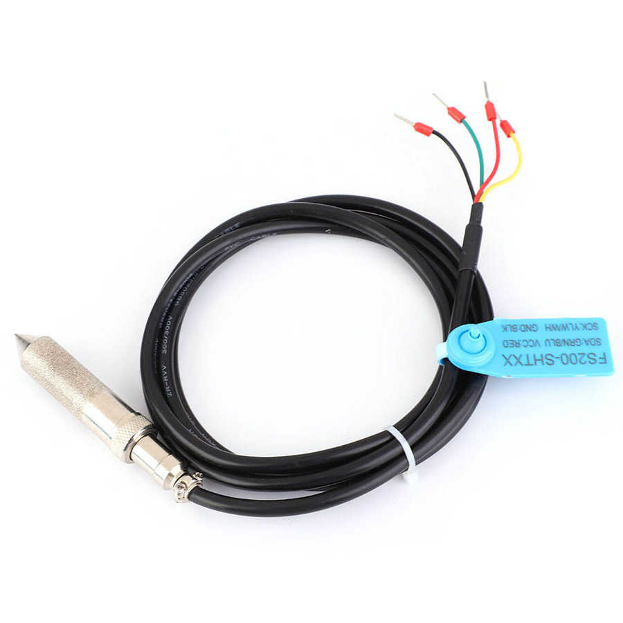 SHT10/11/15 Soil Moisture Sensor Digital Soil Temperature Humidity Sensor Black