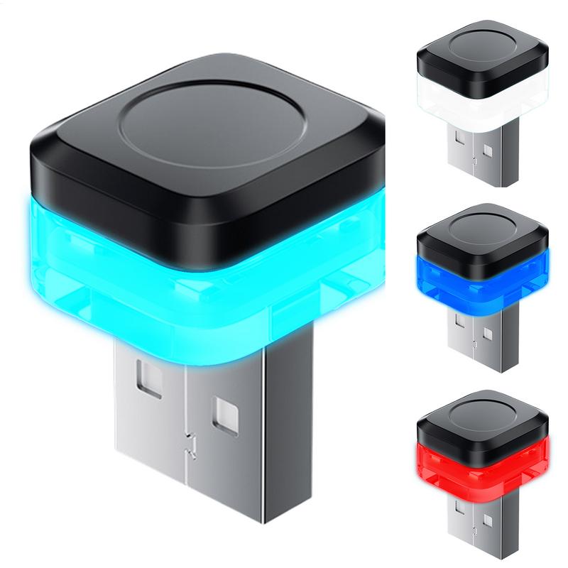 1PC Mini USB LED Autolicht Auto-interieur Sfeerlicht Noodlampen Auto Kleurrijke Decoratieve Lamp Auto-accessoires