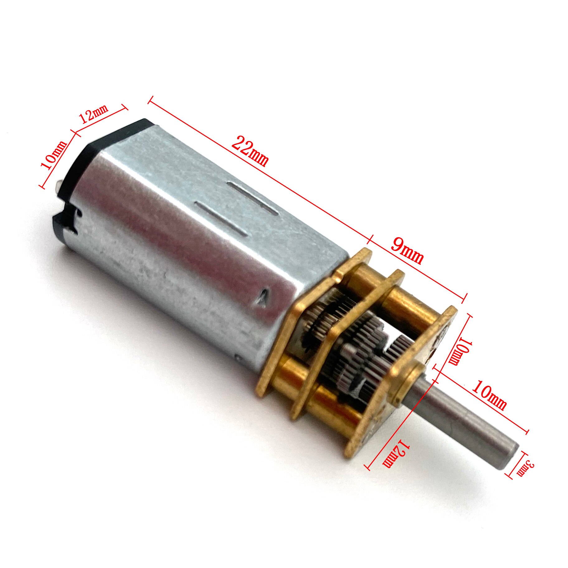 N30 DC 3V 6V 12V Getriebe Motor 25-4000RPM Micro Geschwindigkeit Getriebe Motor Mini Metall elektrische Getriebe Minderer Motor Reduktion Getriebe Motor
