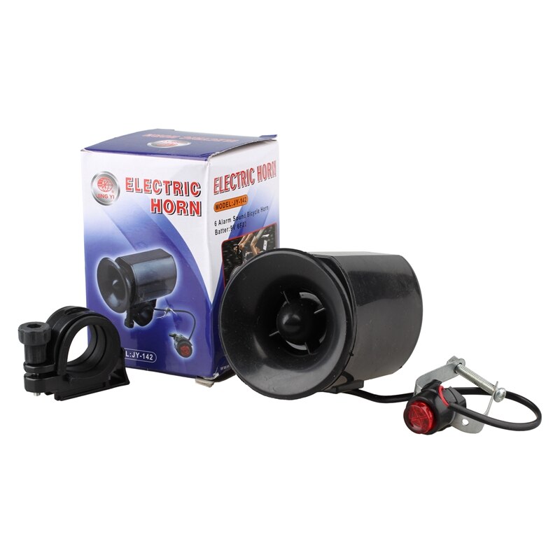Waterdichte Elektronische Fiets Ultra-Luid Bell 6 Geluiden Hoorn Alarm Speaker