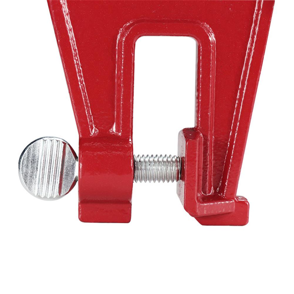 400mm 3/4 Pijp alleen Sjerpklemmen Vice klem Metalen kit Set Houtbewerking Houtbewerking Metalen Hout Lijmen Heavy Duty Buis, Zwart en Rood, 400mm Pijp Alleen