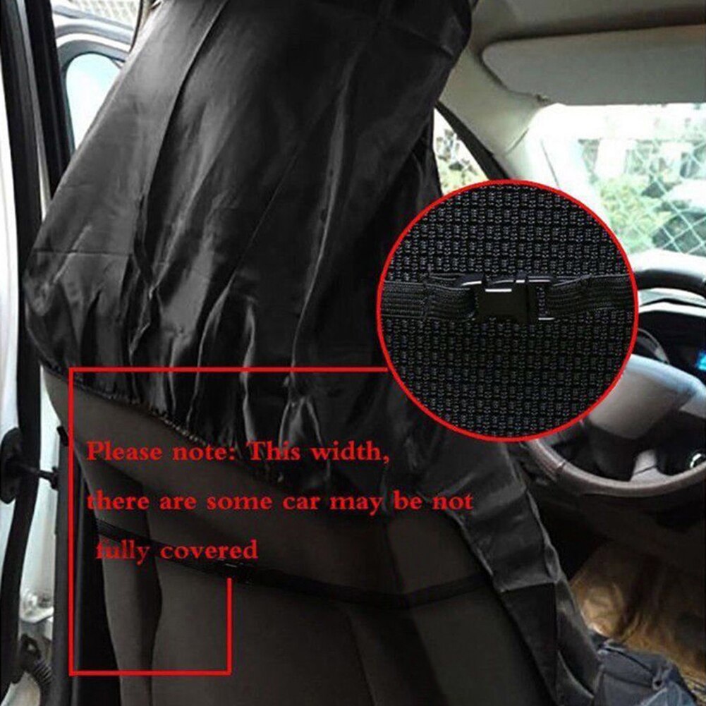 2Pcs Waterproof Universal Car Auto Van Heavy Duty Protector Seat Cover Case