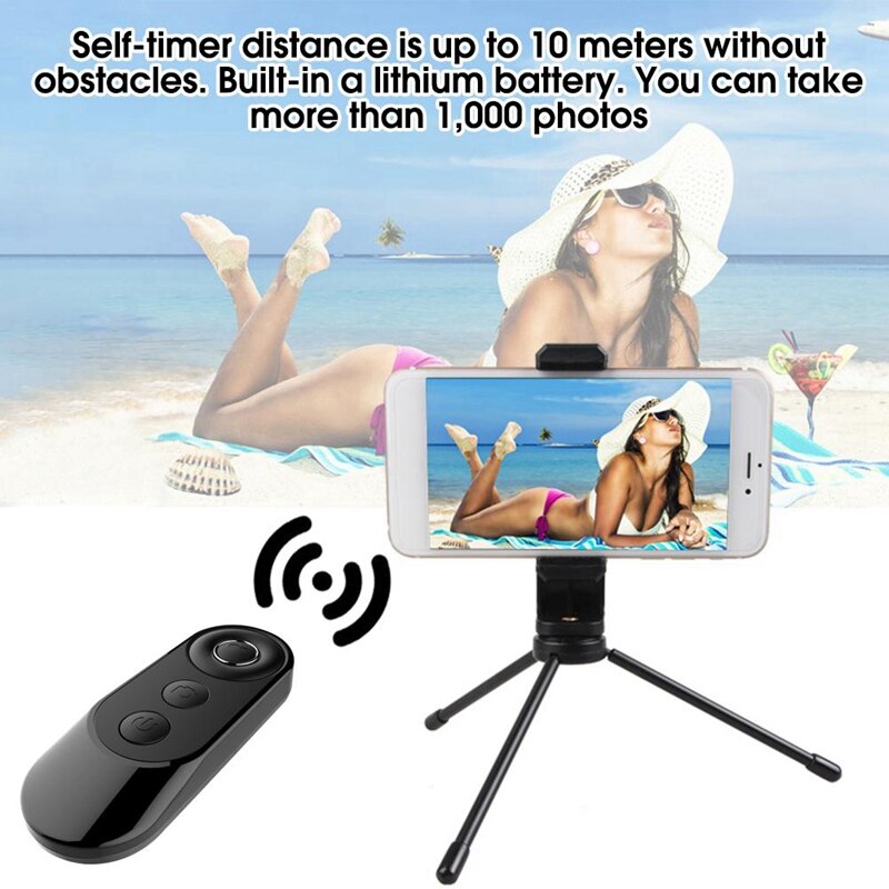 Shutter Release Button Camera Controller Adapter for Selfie Accessory Photo Control Bluetooth Remote Button for Selfie