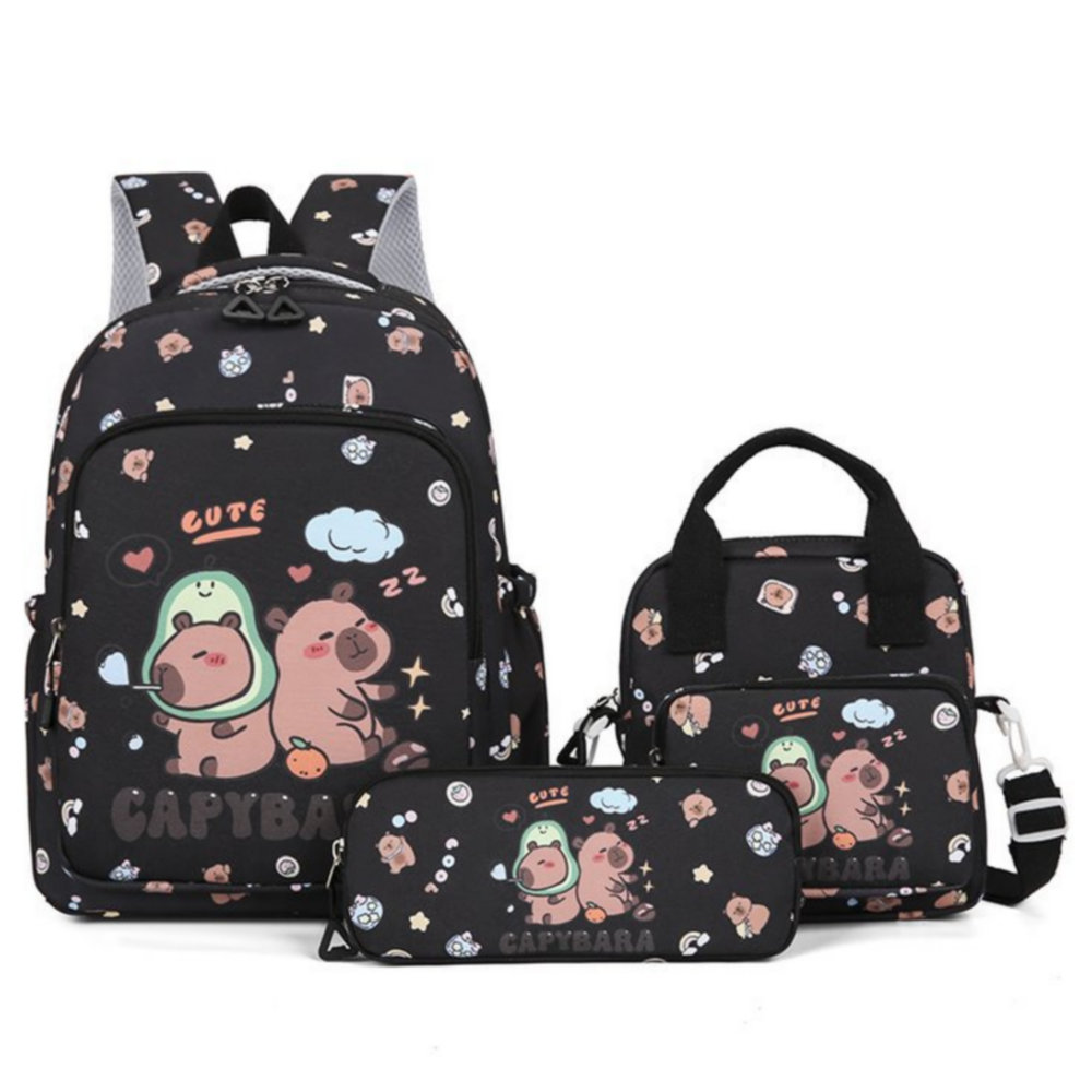 Capybara Tas | Meisje Boekentas Set