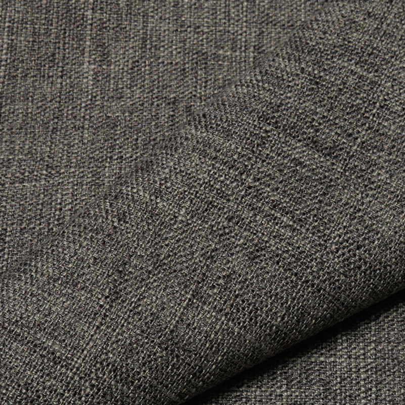 Tela textil de lino orgánico grueso y grueso, punto de cruz Natural, telas para tapicería de muebles de sofá, decoración por metros