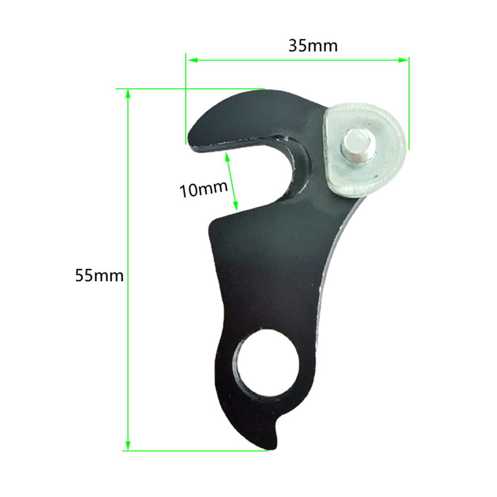Fiets Achterderailleur Hanger Versnelling Staart Haak Converter Metalen Mtb Racefiets Frame Versnelling Staart Haak Deel Fietsen Accessoires