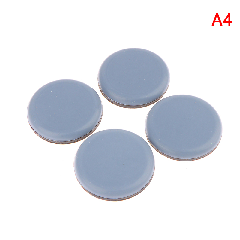 4/8Pcs Furniture Sliders Pads Sliding Block Table Chair Leg Mat Floor Protector For Hardwood Rug PTFE Furniture Legs
