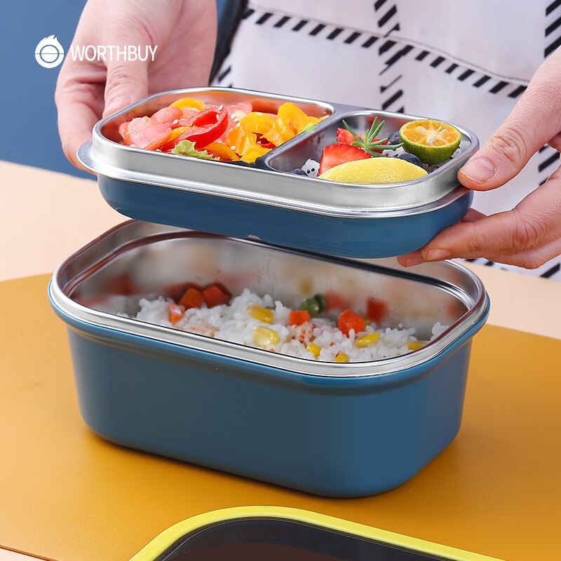 Pioneer Out For Lunch 1400ml Stainless Steel Lunch Box