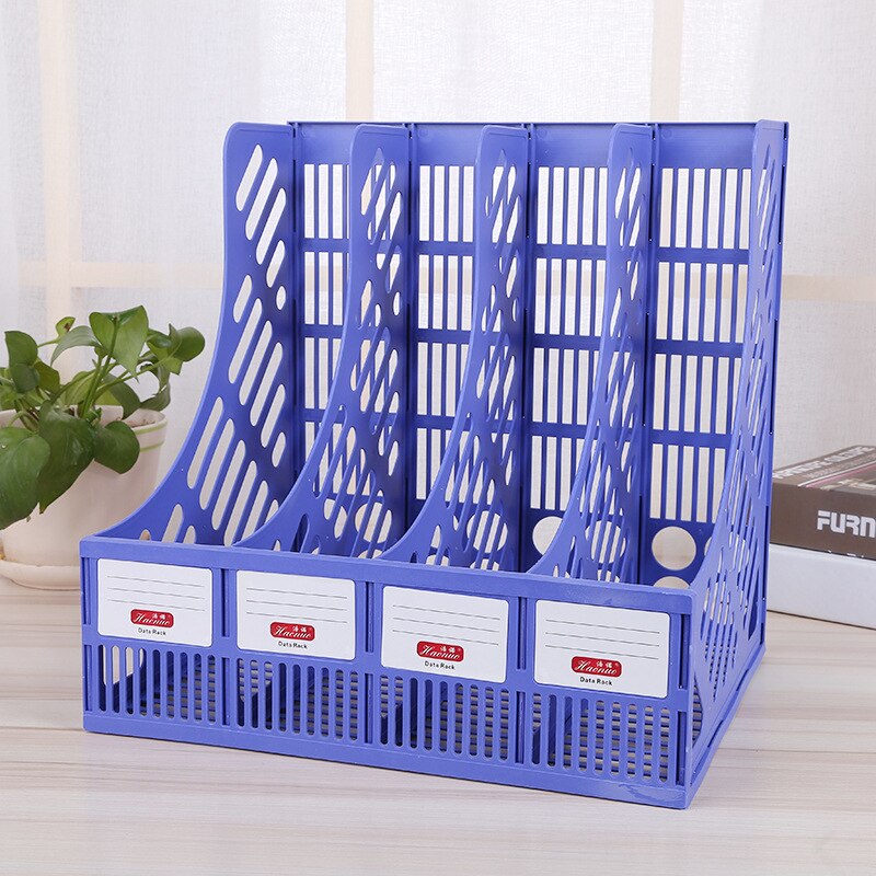 Desktop student use book stand file rack file data office supplies folder file column office supplies: 2