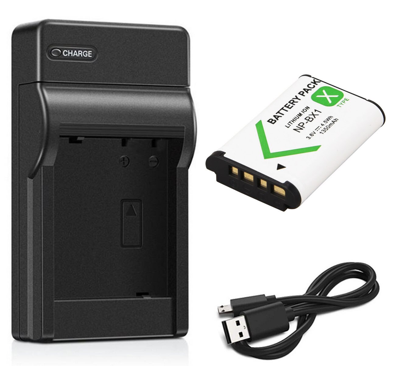Batería + cargador para Sony cyber-shot DSC-RX100M3, DSC-RX100M4, DSC-RX100M5, DSC-RX100 V, DSC-RX100M5A, DSC-RX100M6 cámara Digital: Battery and ChargerA