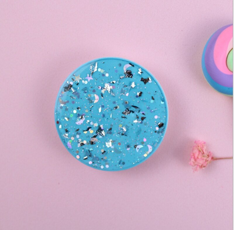 Zeshoekige gladde epoxy multifunctionele telefoonhouder met gripbevestiging, airbagbeugel voor mobiele telefoon en kleine tafel.: 15