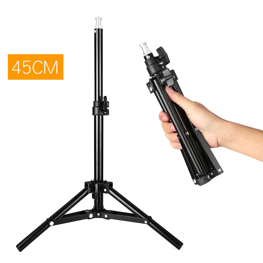 45Cm Light Stand Statief Achtergrond Ondersteuning Voor Studio Fotografische Verlichting Video Flash Softbox Paraplu