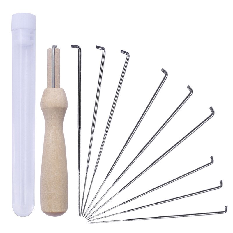 16Pcs Diy Vilten Gereedschap Vilt Kit Met Naald Craft Kit Schaar Priem Wol Vilten Accessoires Gereedschap Vilten Ambachtelijke Handgemaakte naald