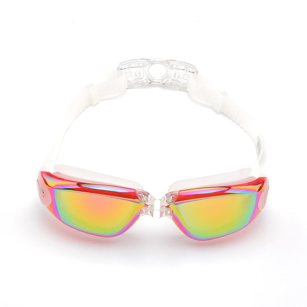 Swim Goggles Waterproof Anti-fog UV Silicone Swimming Glasses Men Women Water Sports Eyewear Diving Jump Water Swim Eyewear: B01