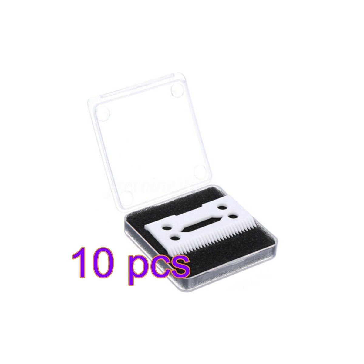 28 Teeth Zirconia Ceramic Clipper Blade For Clipper Top Hair Accessories Good Sharpness High Strength Support: 10 pcs
