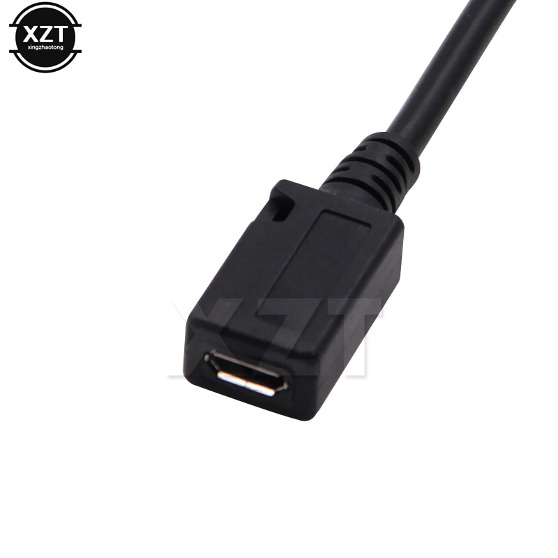 2 PCS USB 2.0 A Stecker auf Micro B 5 Pin V8 Weibl... – Vicedeal