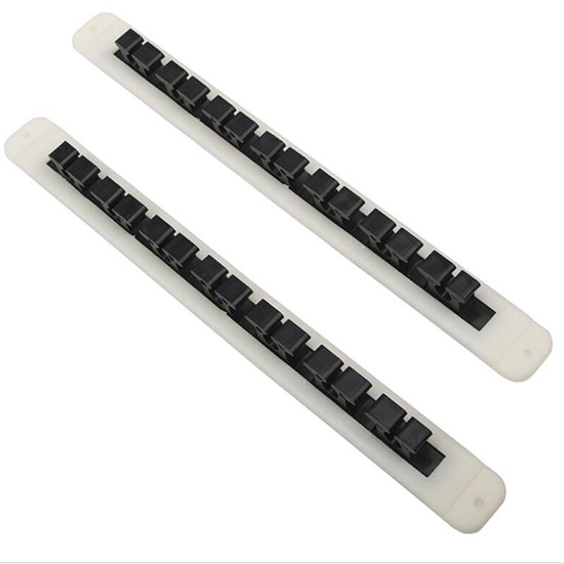 2PCS 33cm Portable Fishing Rod Holder Stand 7-Rod Storage Rubber Rod Rack Wall Mounted Fishing Rod Shelving Accessories