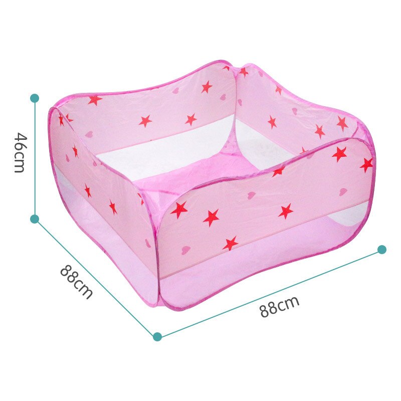 Cow KID'S Tent Quadrilateral Square Oceans Ball Pool Game House 507 Arc-Shaped Gauze