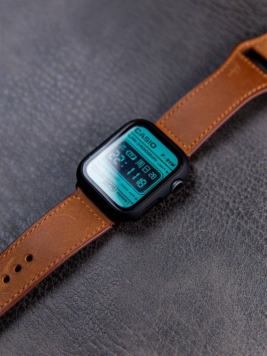 Glass+cover For Apple Watch 7 case 45mm 41mm iWatch case Accessorie PC bumper+Screen Protector Apple watch series 7 case