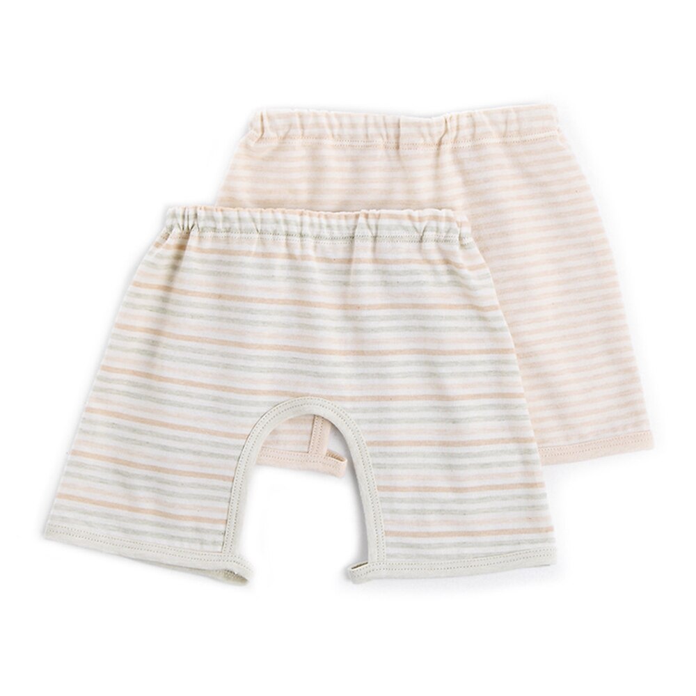 Baby Broek Zomer Dunne Baby Shorts Open Slipje Jongens Meisjes Gekleurde Katoen Kinderen Casual Broek Voor Baby 0-1 Jaar